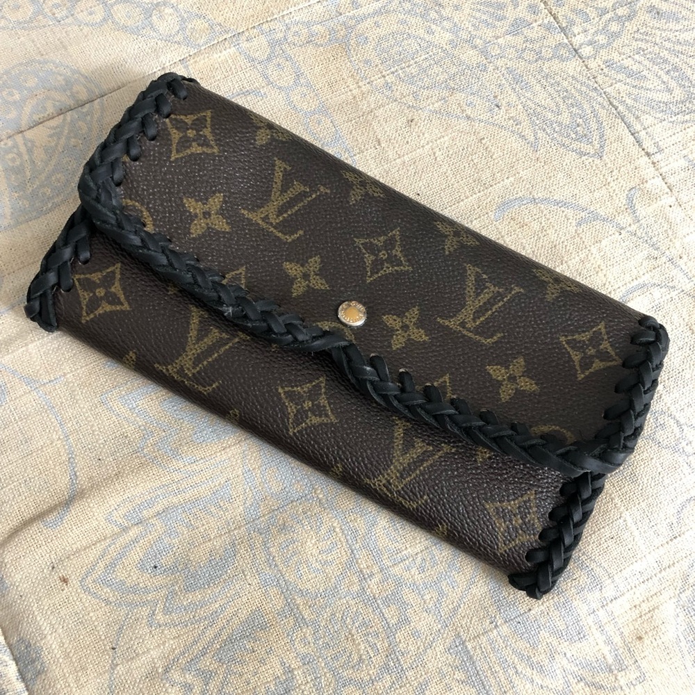Vintage Repurposed LV Wallet